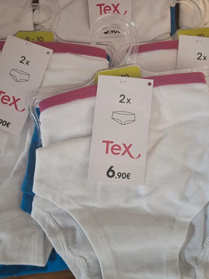 Lot 12 Boxers filles 8/10 ans - photo numéro 3