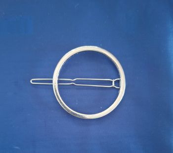 Barrette argentee
