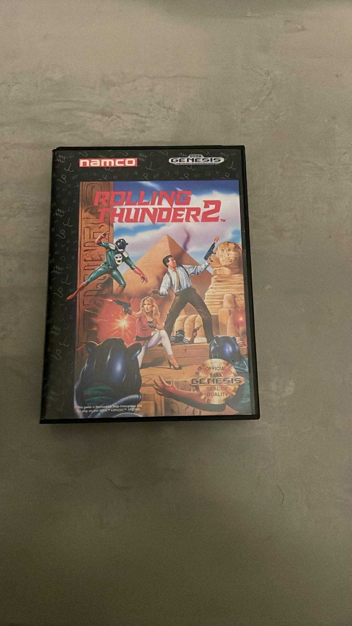Rolling thunder 2 sega megadrive genesis jeu  PAL - photo numéro 7