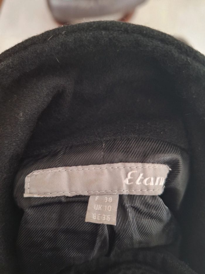 Manteau noir taille 38 - photo numéro 2