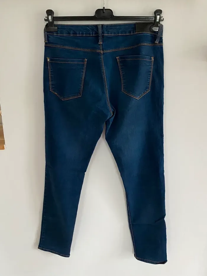 Jeans slim complices bleu - photo numéro 5