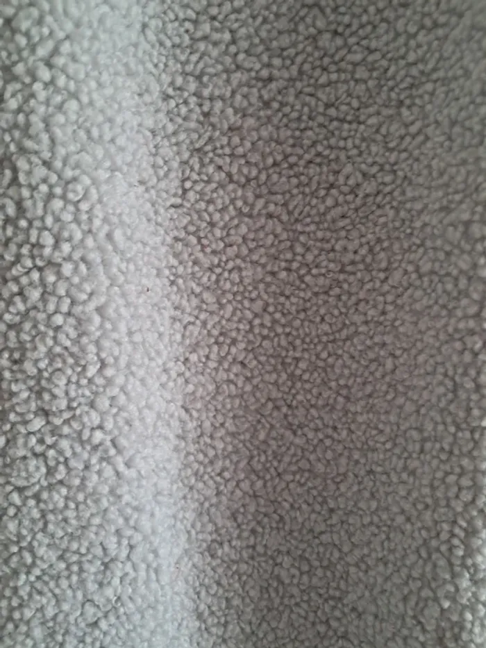 Manteau "peluche" gris perle Tissaia - photo numéro 4