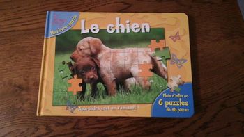 Livre puzzle le chien