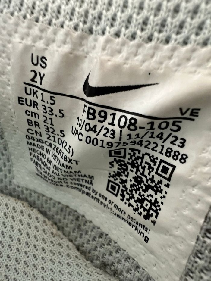 Nike dunk low enfants taille 33.5 - photo numéro 8