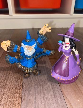 Figurine Sorcier et sorcière