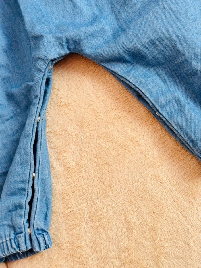 Salopette jean fille - photo numéro 2