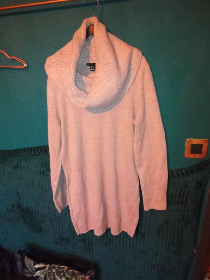 Robe pull beige clair - photo numéro 2