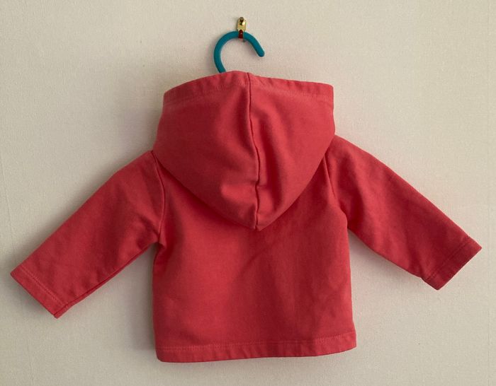 gilet à capuche avec pressions Cute fille 6 mois - photo numéro 3