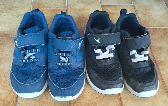Lot de 2 paires de baskets Decathlon T27 - photo numéro 2