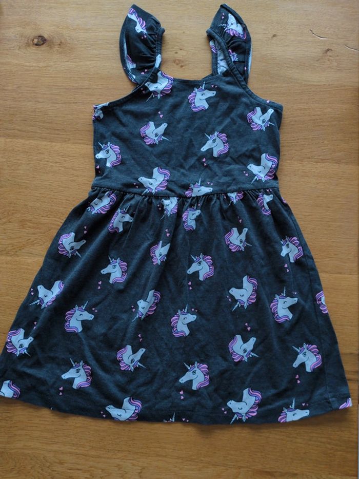 Robe été licorne 5 ans