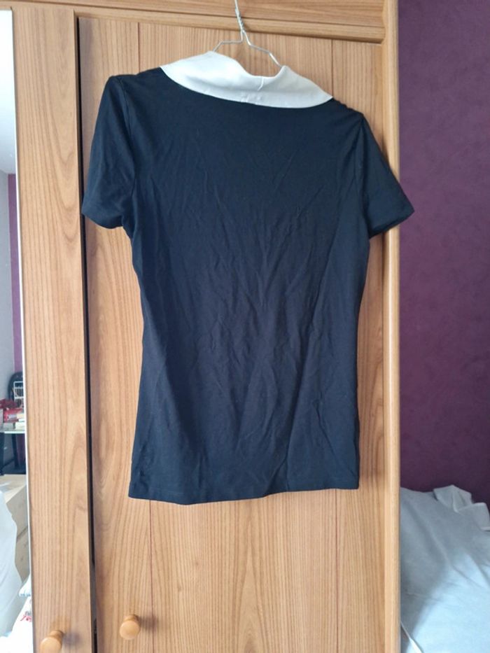 Haut manches courtes 123 noir - photo numéro 3