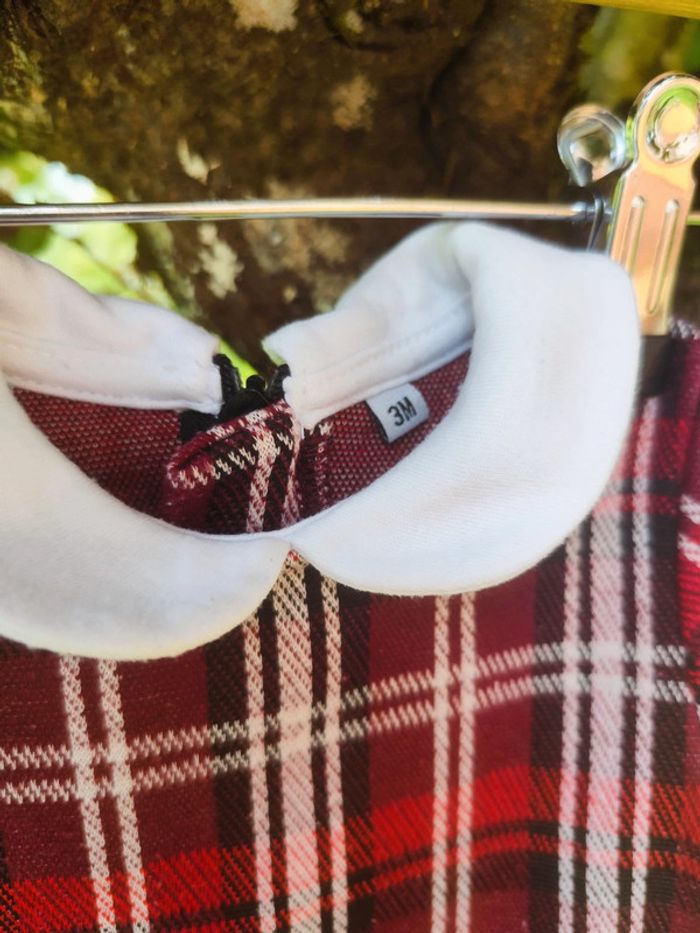 Robe Tex tartan 3 mois - photo numéro 5