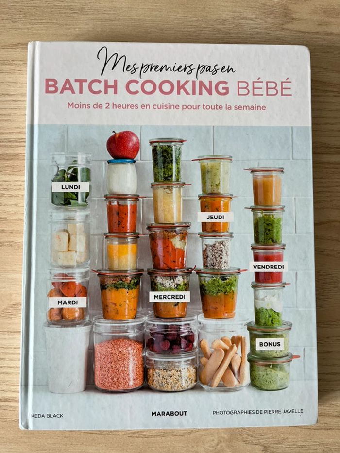 Mes premiers pas en batch cooking bébé - Keda Black
