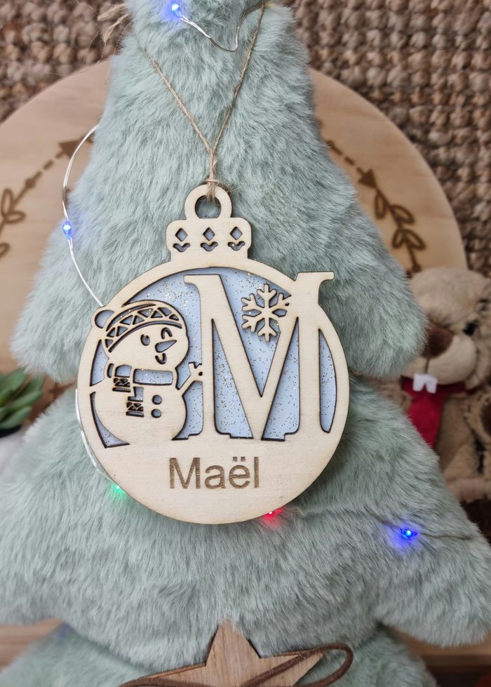 Boule de Noël Prénom - photo numéro 3
