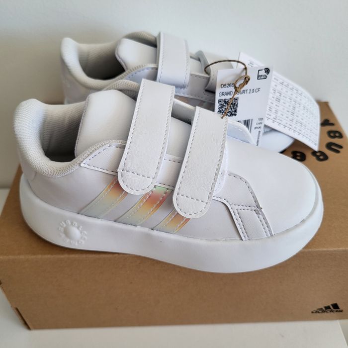 Baskets bébé Adidas Grandcourt - photo numéro 4
