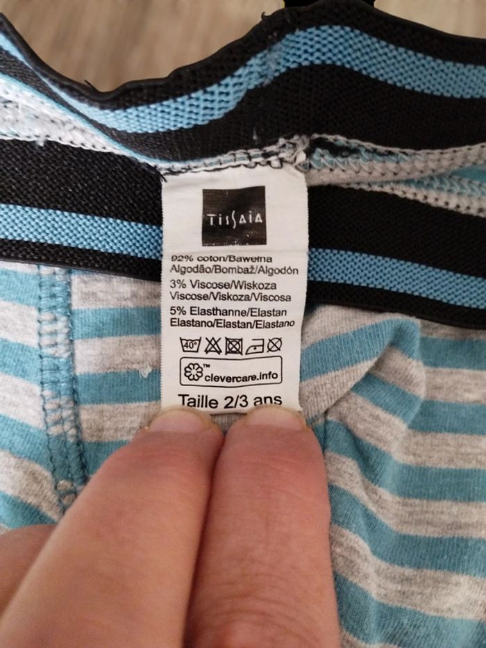 Lot de 4 Boxers garçon 2/3 ans Tissaia - photo numéro 2