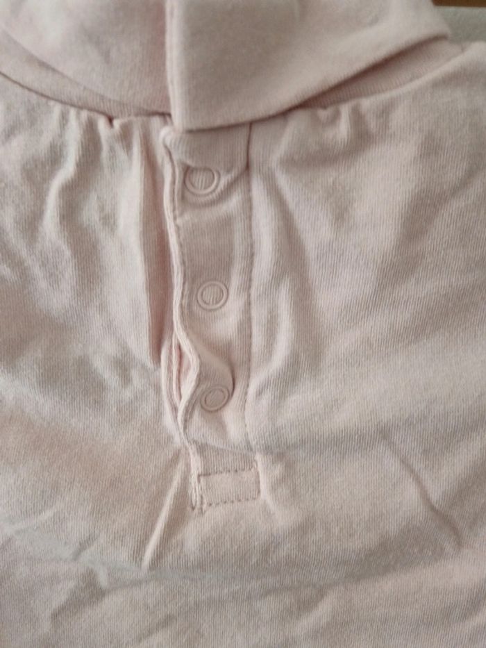 Pulls col roulé kiabi rose souris - photo numéro 4