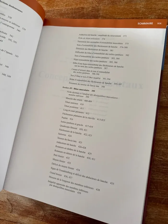 Livre les muscles, bilan et étude fonctionnelle, anomalie et douleur posturale - photo numéro 17