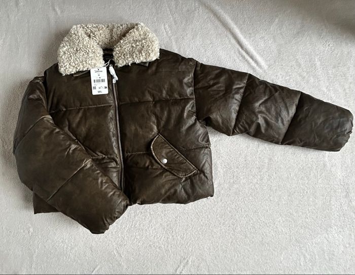 Doudoune Marron Jennyfer – Col Moumoute - photo numéro 9