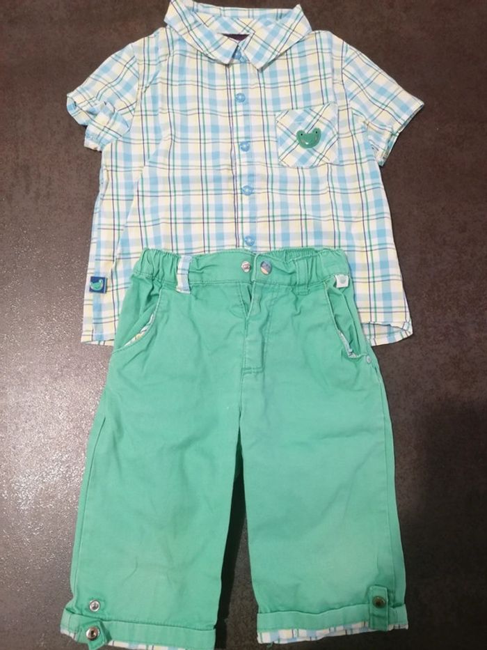 lot 11 pièces 18 mois sergent major été