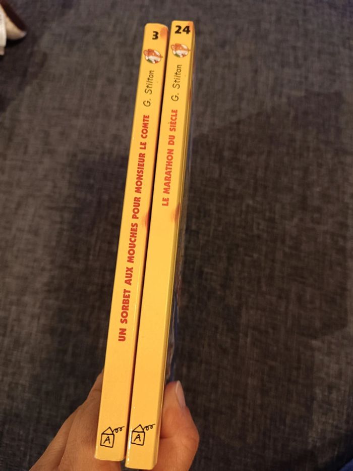 Lot 2 livres Geronimo Stilton tomes 3 et 24 - photo numéro 2