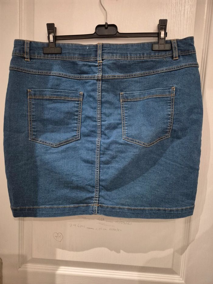 Jupe en jeans taille 44 - photo numéro 6
