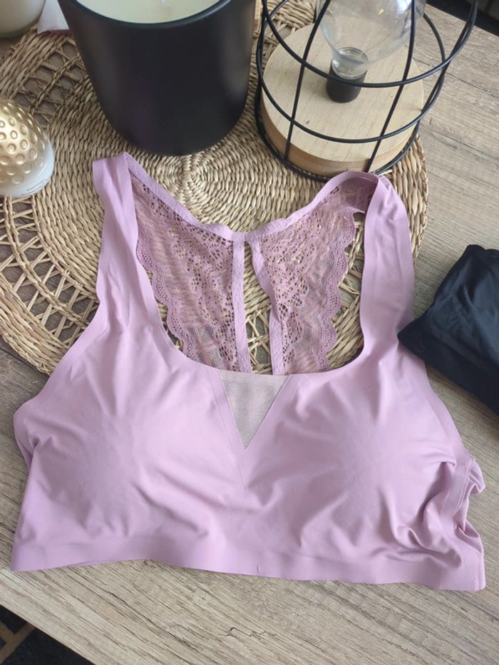Lot de 2 brassières dentelle - photo numéro 2