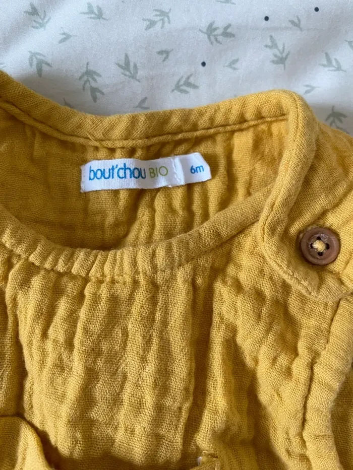 Combinaison jaune Bout’chou 6 mois - photo numéro 3