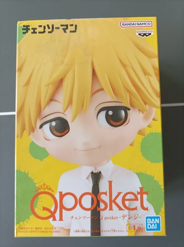 Figurine Chainsaw Man Denji Banpresto Qposket