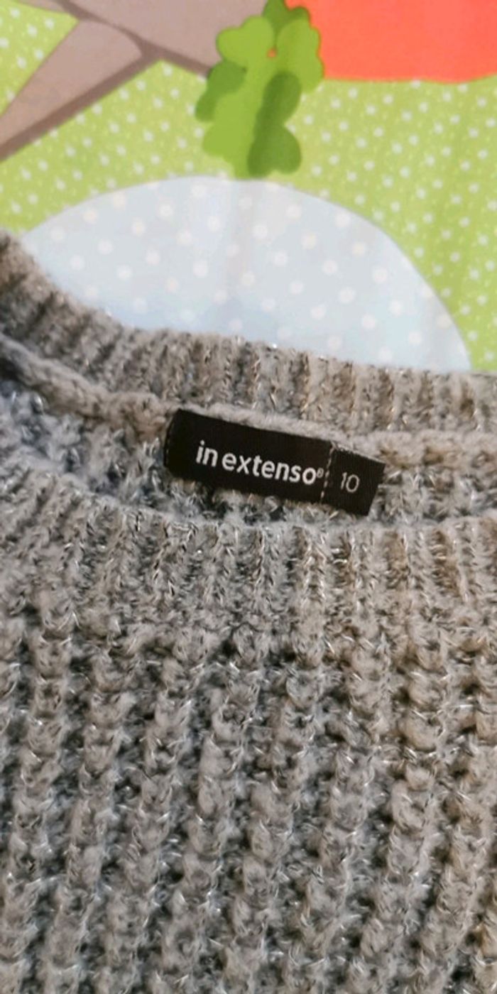 Pull chaud gris - photo numéro 3