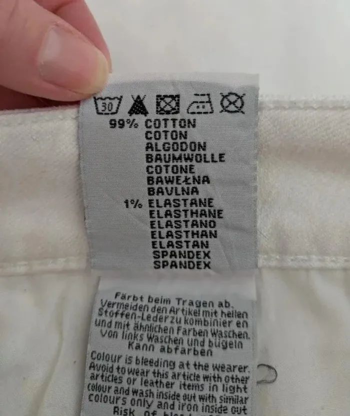 Jean évasé brodé en coton - Sépia Collection - taille 38 - photo numéro 5