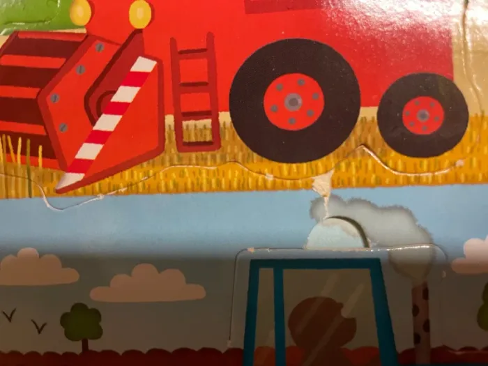 Livre puzzle animaux de la ferme - photo numéro 6