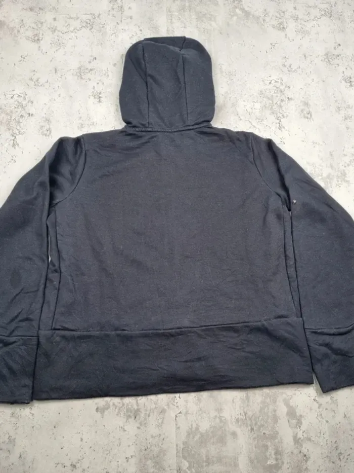 Veste zippée à capuche noire Nike – Taille M Femme (mesures en photos) - photo numéro 4