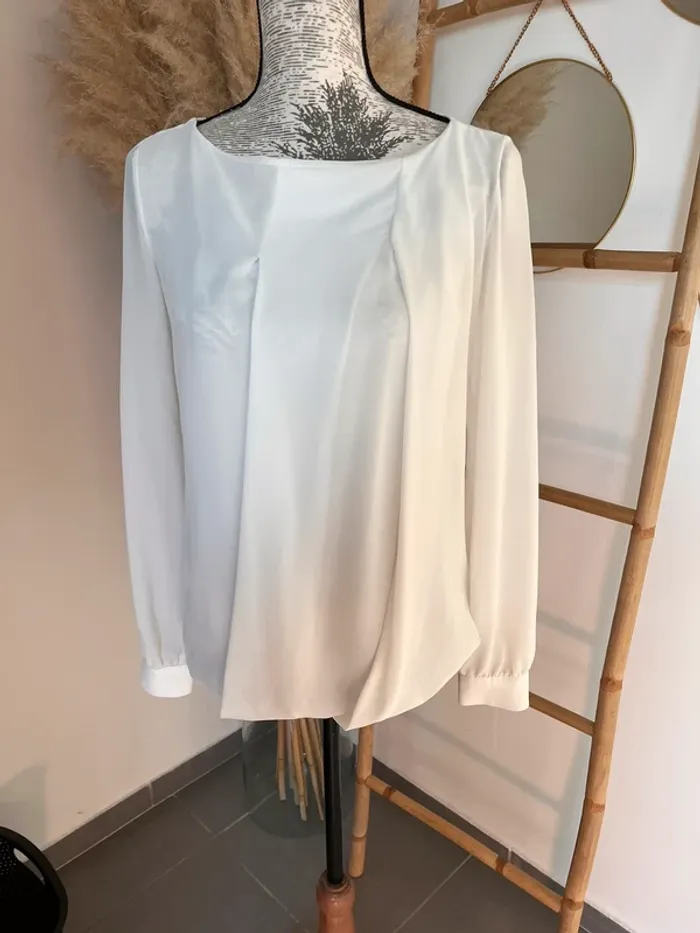 Blouse fluide blanche