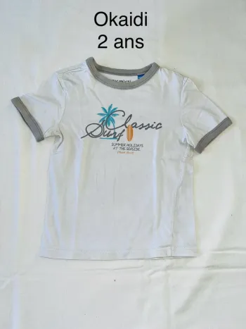 T-shirt okaidi 2 ans