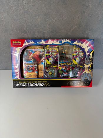 Carte Pokemon Coffret Mega Lucario ex neuf scellé 