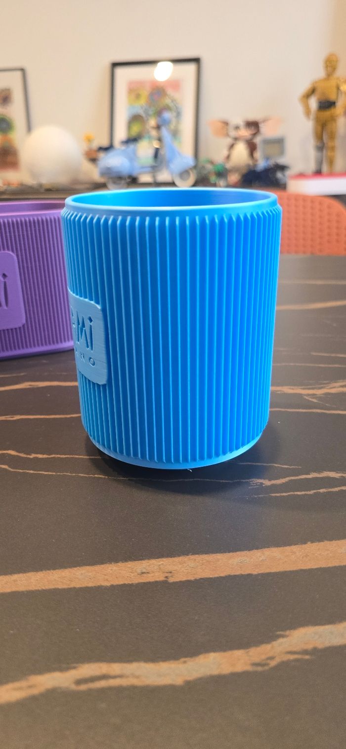 Pot à crayons Legami bleu clair - photo numéro 2