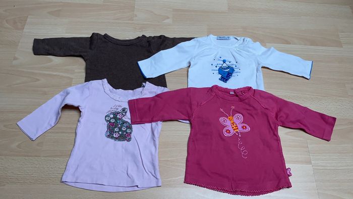 Lot de 8 T-shirt manche longue / 3 mois - Très bon état - photo numéro 3