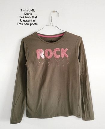 T shirt ML 12 ans