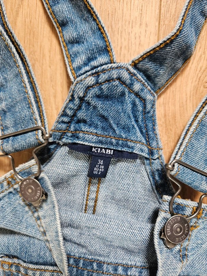 Robe salopette en jean - photo numéro 2