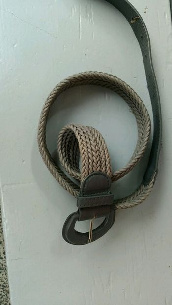 Ceinture tressée