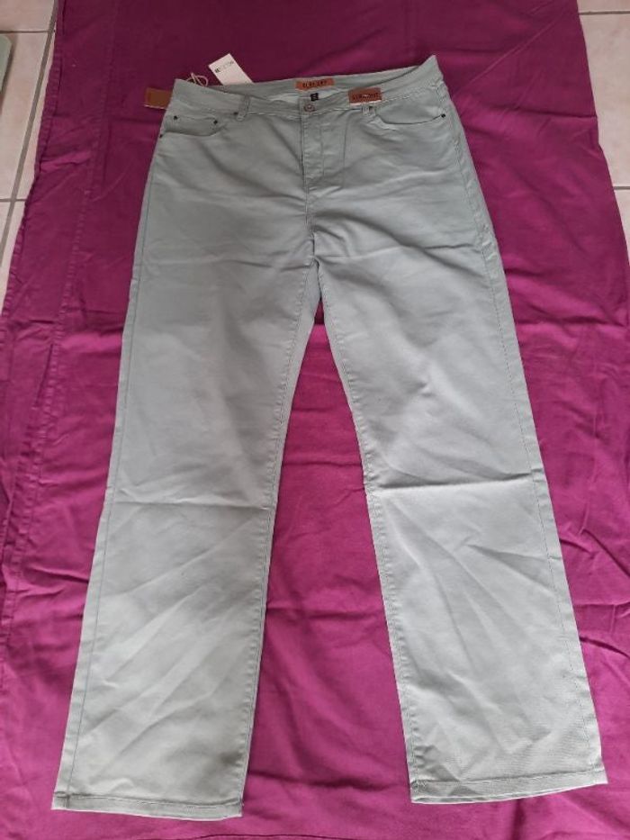 Jean gris femme