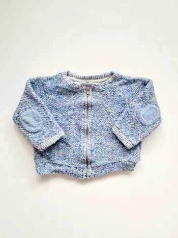 Zara BabyGirl - Pull / gilet en laine et soie (9 mois)