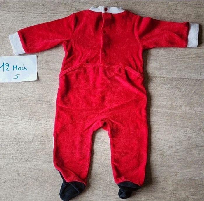 Pyjama père Noël bébé 12mois - photo numéro 5
