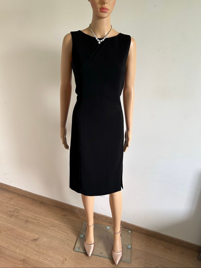 Robe noire sans manches 123 taille française 42 jamais portée - photo numéro 3