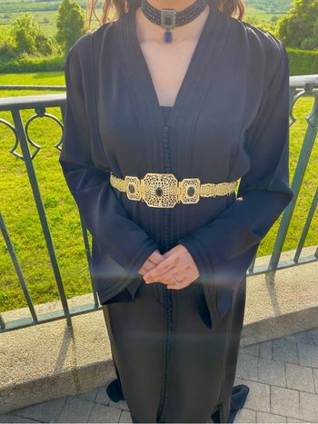 Caftan noir 