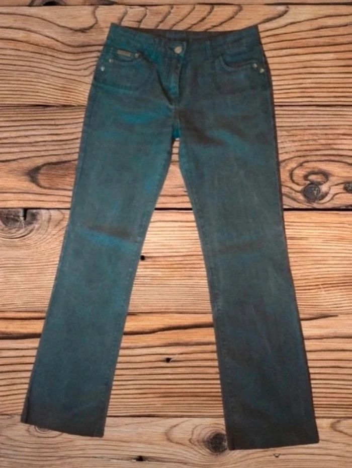 Jean stretch gris noir taille M  38 la city - photo numéro 2