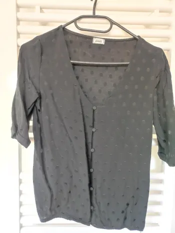 Blouse noire XS pimkie