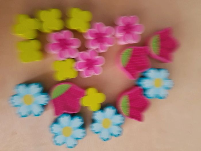 Haba jeu d'encastrement en bois fleurs magiques - photo numéro 5