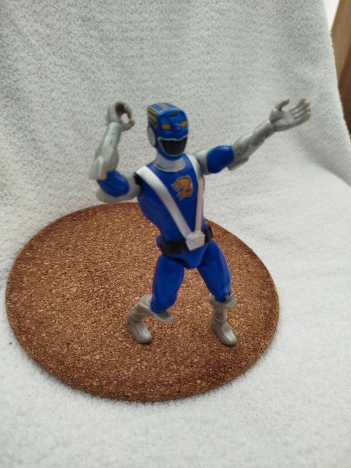 Figurine Power Rangers Bleu - photo numéro 2